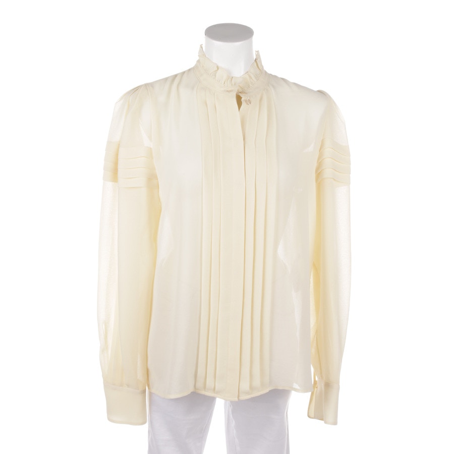 Image 1 of Blouse 38 Beige in color White | Vite EnVogue