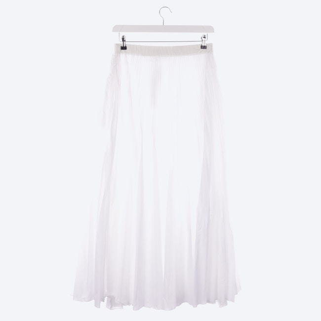 Image 2 of Pleated Skirt 34 White in color White | Vite EnVogue