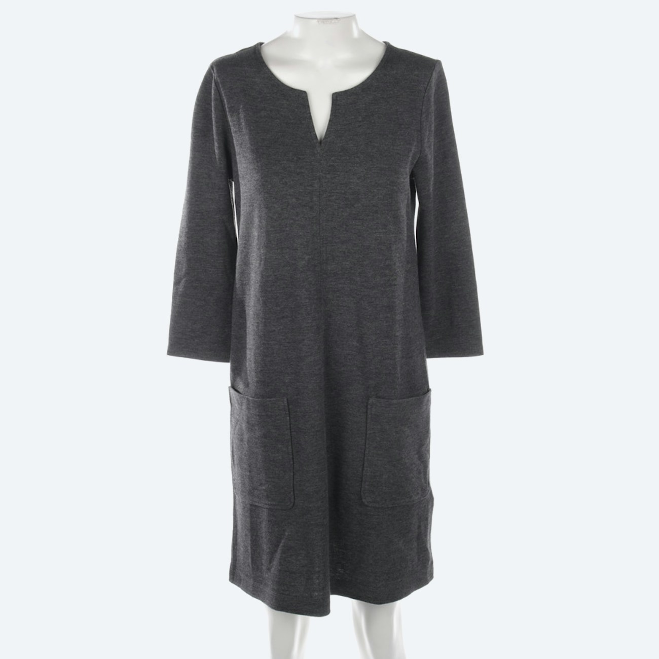 Image 1 of Knit Dress 36 Gray in color Gray | Vite EnVogue