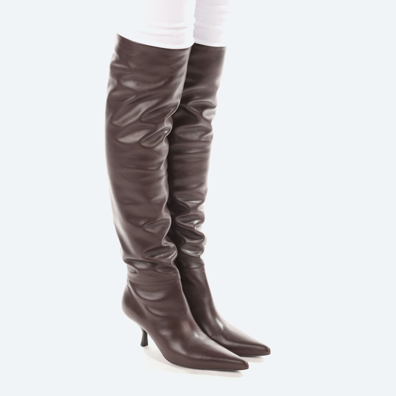 Image 1 of Overknee Boots EUR 36.5 Dark brown in color Brown | Vite EnVogue