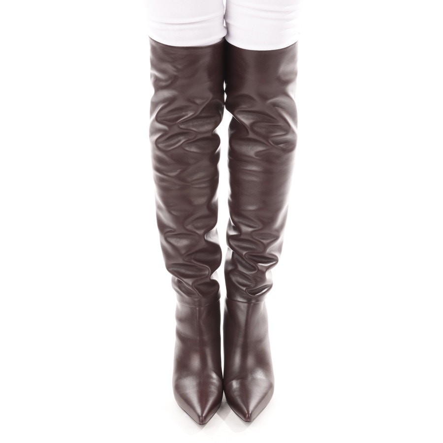 Image 2 of Overknee Boots EUR 36.5 Dark brown in color Brown | Vite EnVogue