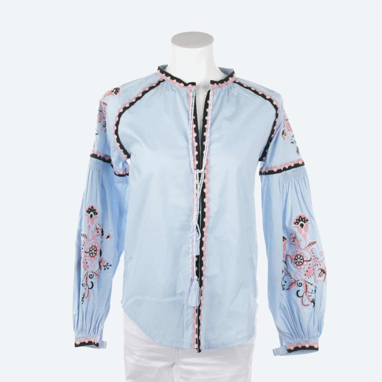 Image 1 of Shirt Blouse 34 Lightblue in color Blue | Vite EnVogue