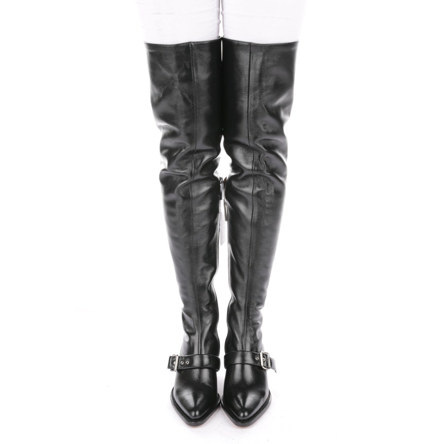 Image 2 of Knee High Boots EUR 35 Black in color Black | Vite EnVogue