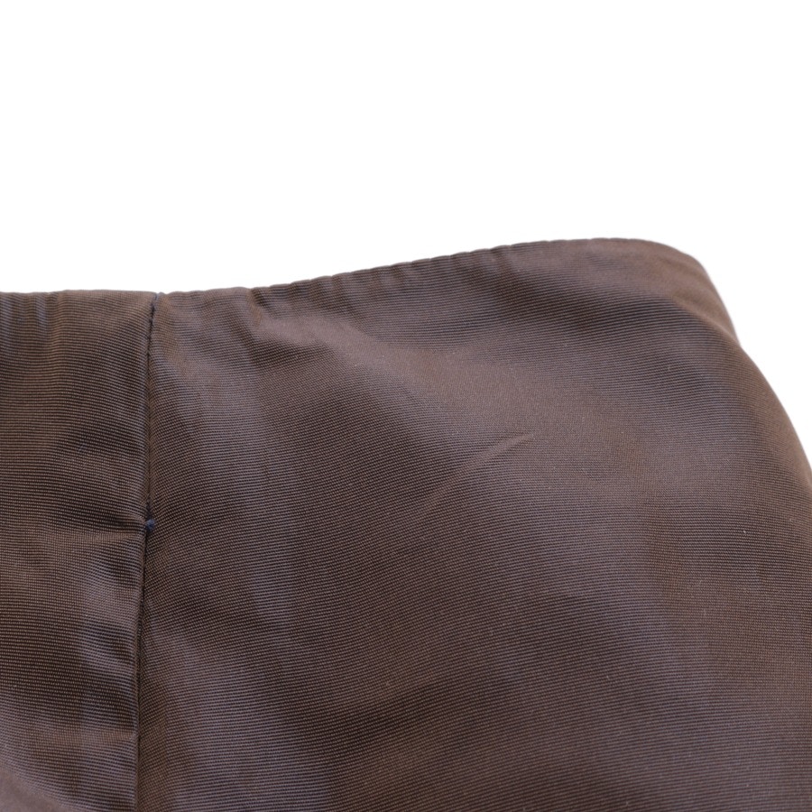Image 4 of Skirt 40 Brown in color Brown | Vite EnVogue