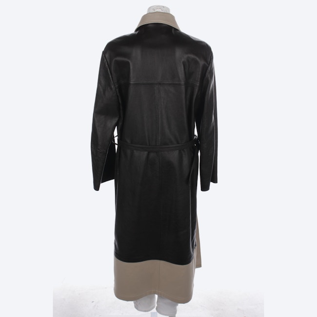 Image 2 of Leather Coat One Size Brown in color Brown | Vite EnVogue