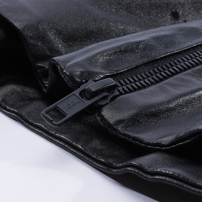 Image 3 of Leather Longsleeve XS Black in color Black | Vite EnVogue