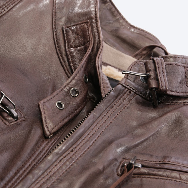 Image 3 of LeatherJackets L Brown in color Brown | Vite EnVogue