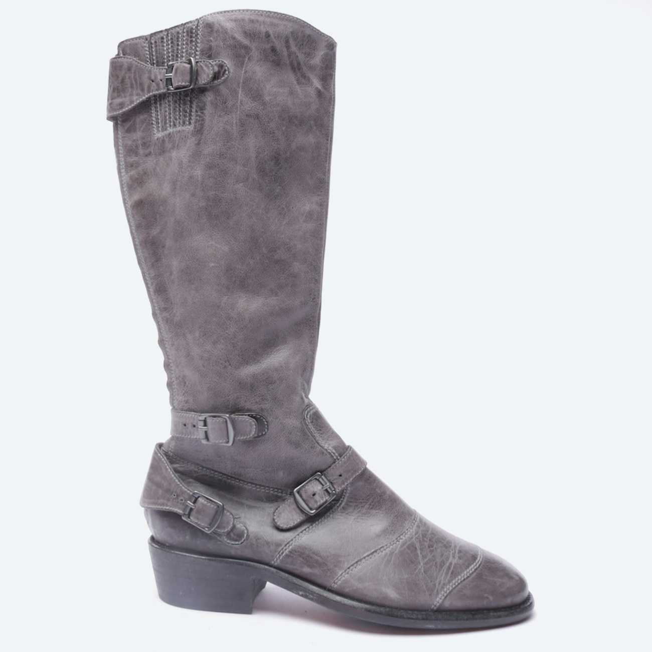 Image 1 of Trialmaster Knee High Boots EUR38 Gray in color Gray | Vite EnVogue
