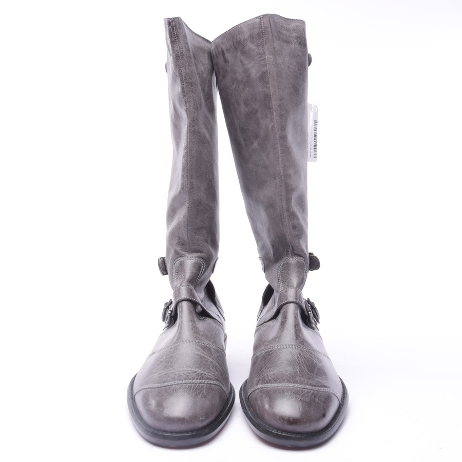 Image 2 of Trialmaster Knee High Boots EUR38 Gray in color Gray | Vite EnVogue