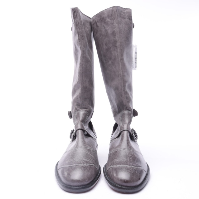 Trialmaster Knee High Boots EUR38 Gray | Vite EnVogue