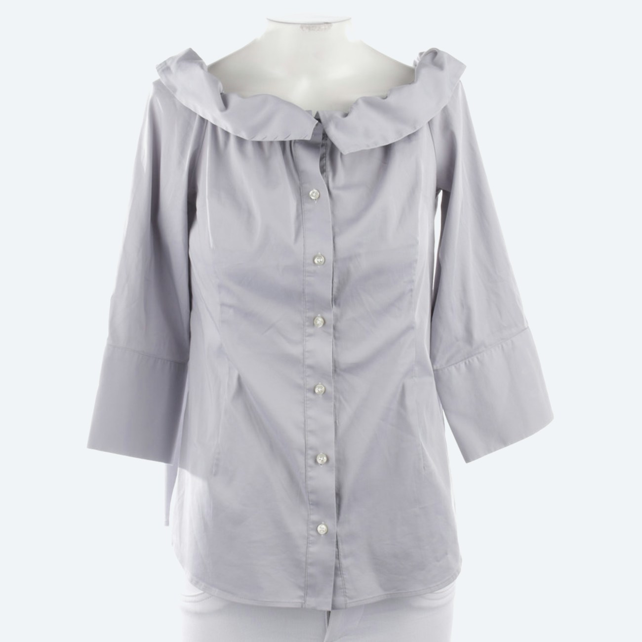Image 1 of Blouse 32 Lightgray in color Gray | Vite EnVogue