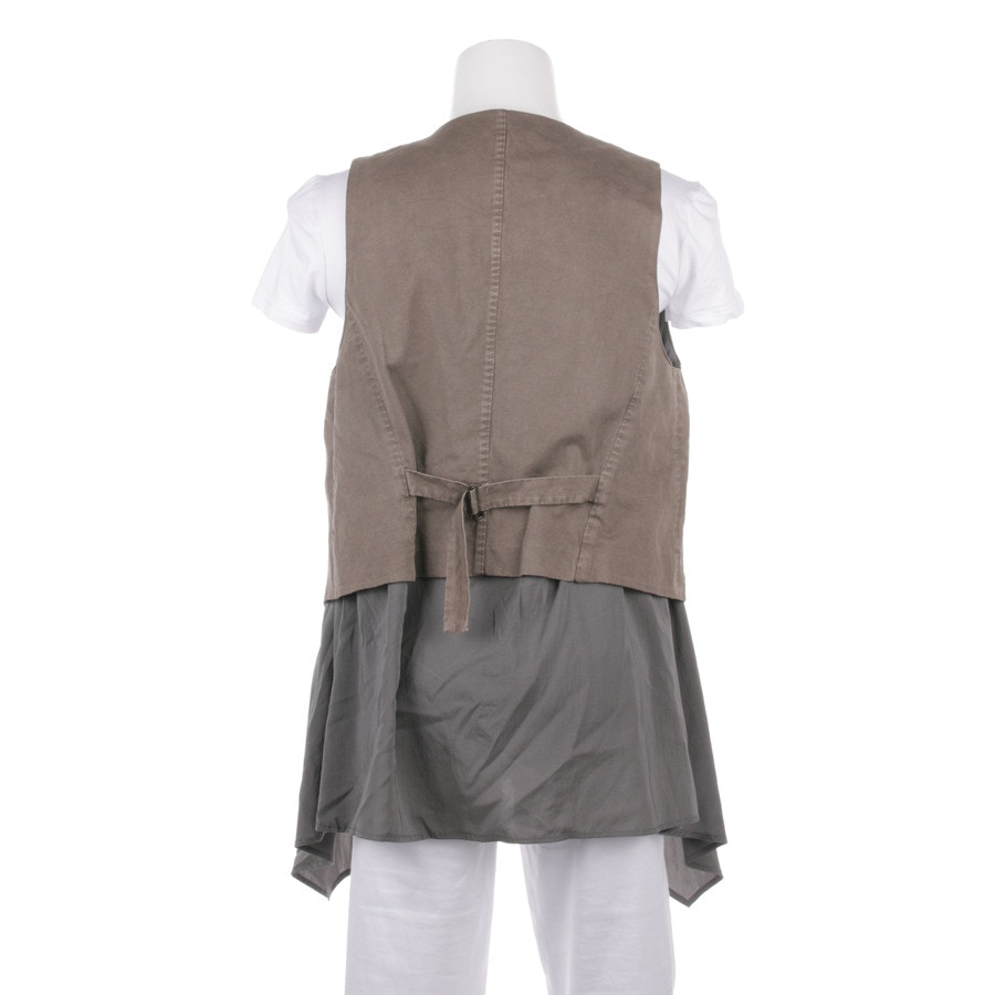 Image 2 of Vest 40 Tan in color Brown | Vite EnVogue
