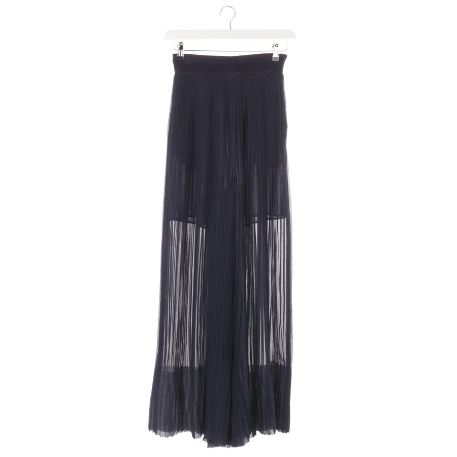 Image 1 of Pleated Trousers S Navy in color Blue | Vite EnVogue