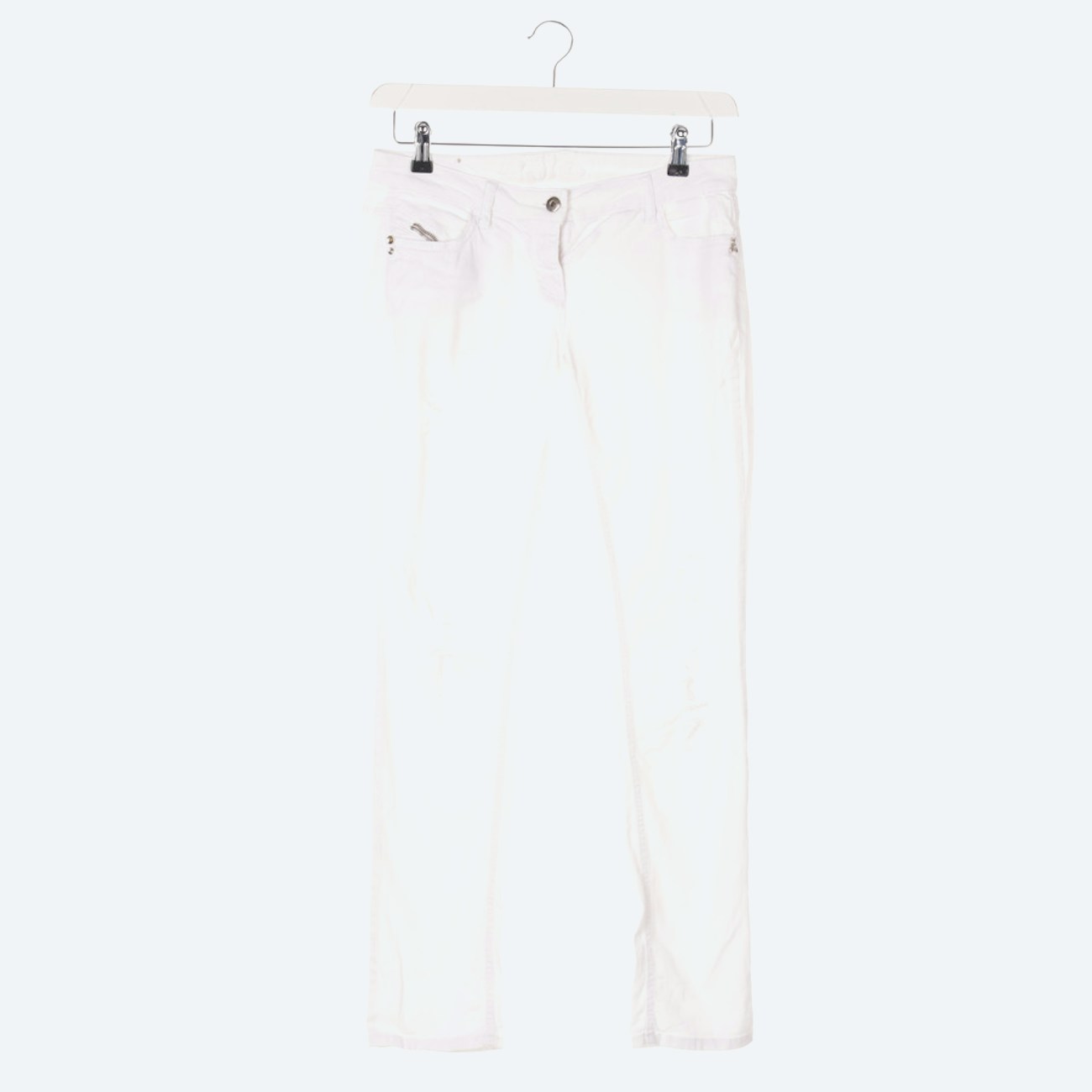 Bild 1 von Slim Fit Jeans W29 Weiss in Farbe Weiss | Vite EnVogue
