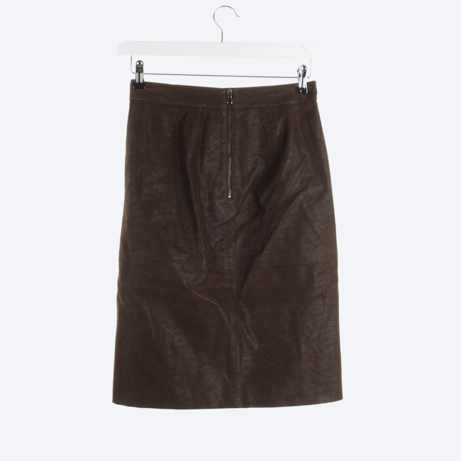 Image 2 of Skirt W27 Brown in color Brown | Vite EnVogue