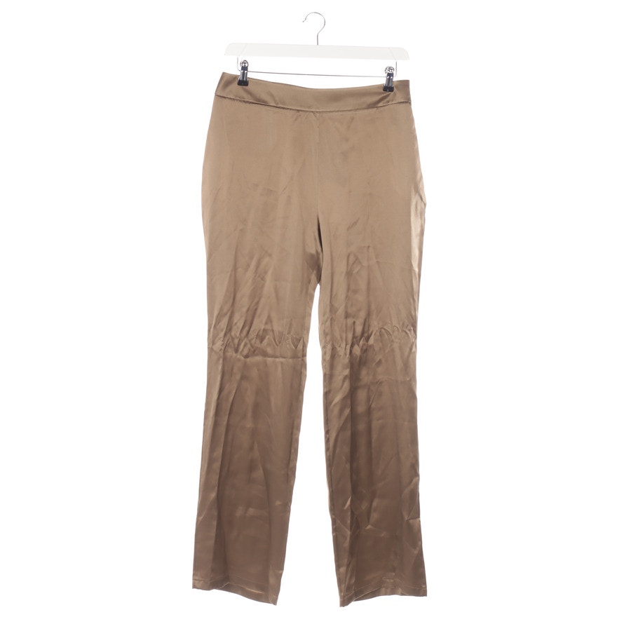 Image 1 of Trousers 40 Khaki in color Yellow | Vite EnVogue
