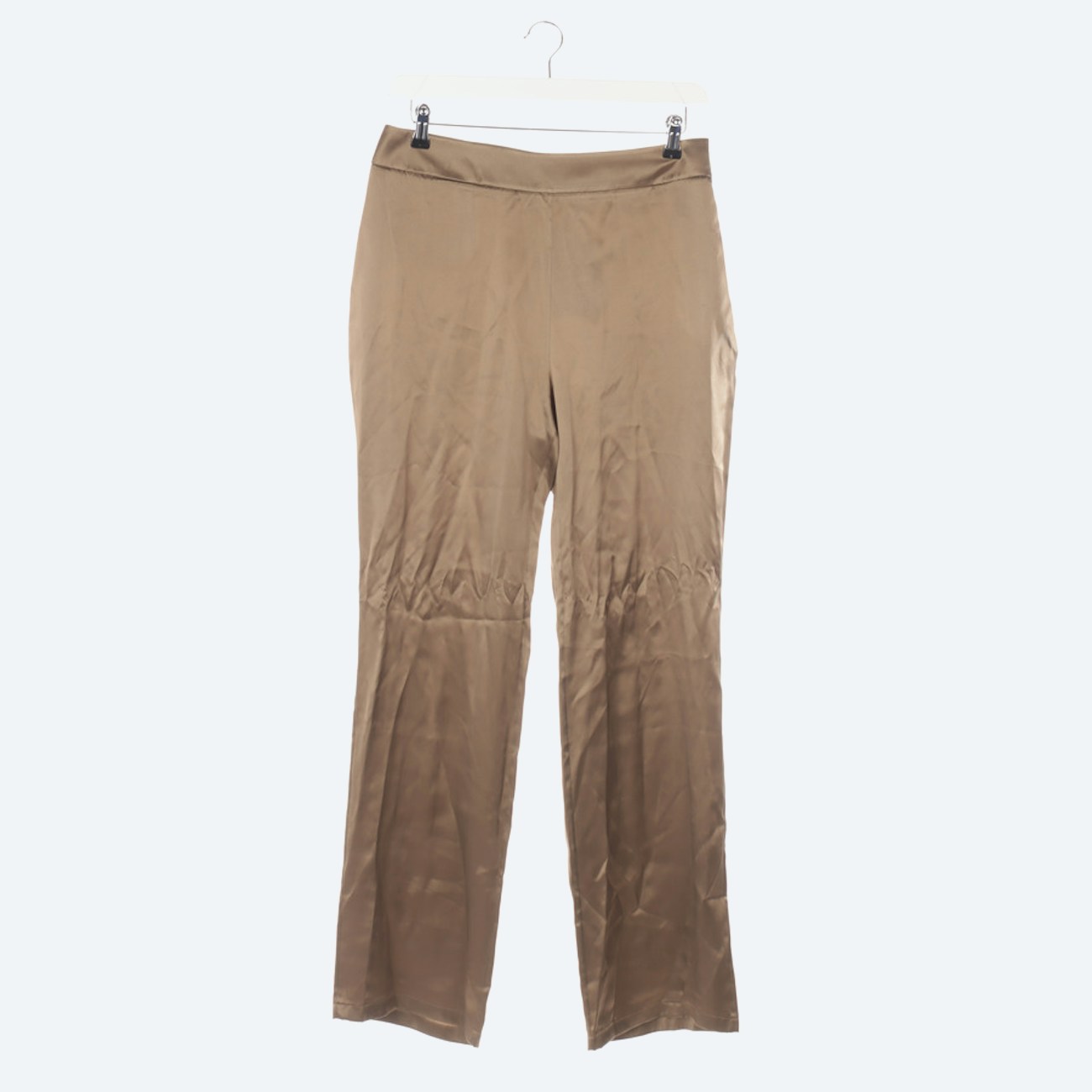 Image 1 of Trousers 40 Khaki in color Yellow | Vite EnVogue