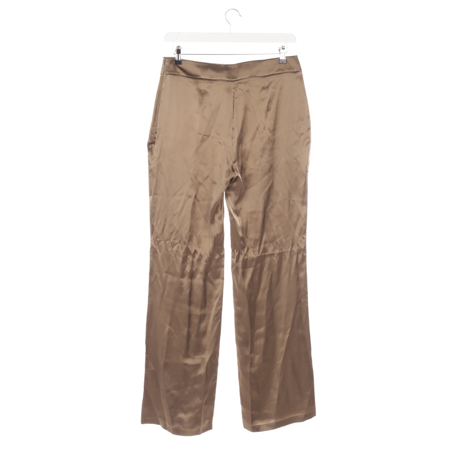 Image 2 of Trousers 40 Khaki in color Yellow | Vite EnVogue