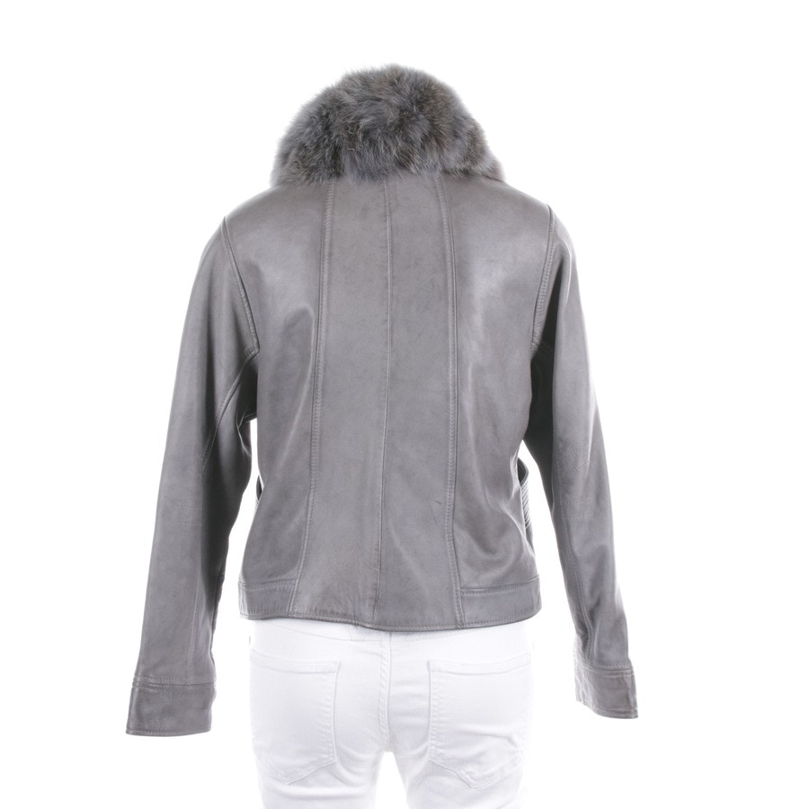 Image 2 of LeatherJackets 38 Lightgray in color Gray | Vite EnVogue