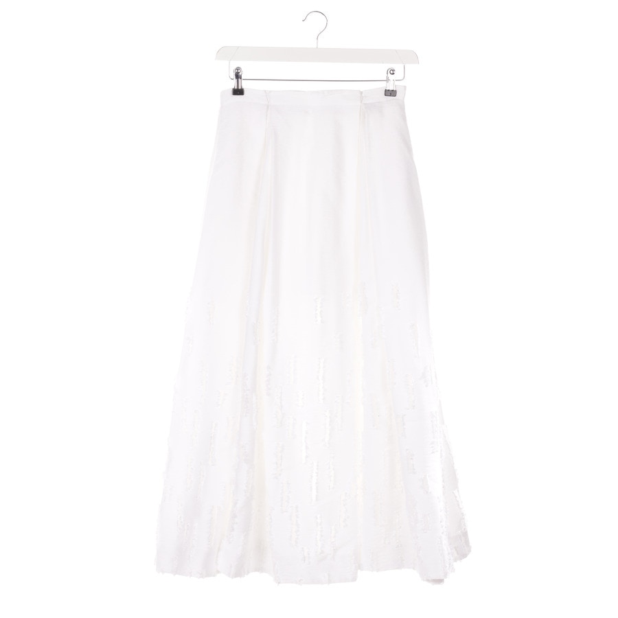 Image 1 of Skirt 34 White in color White | Vite EnVogue