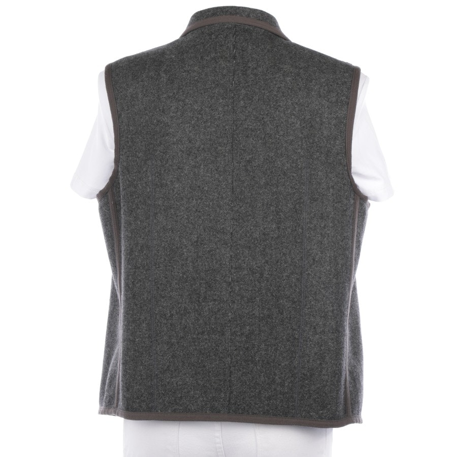 Image 2 of Vest 46 Dark Gray in color Gray | Vite EnVogue