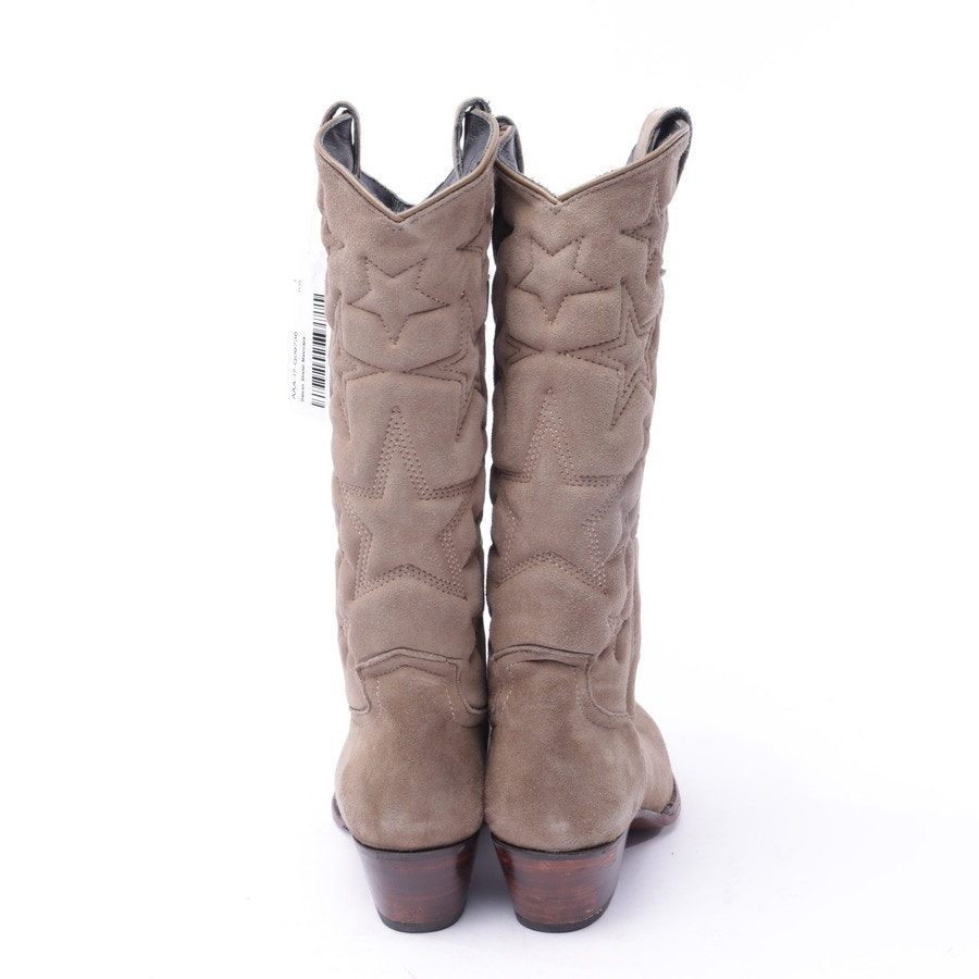 Image 3 of Calf High Boots EUR 36 Light Brown in color Brown | Vite EnVogue