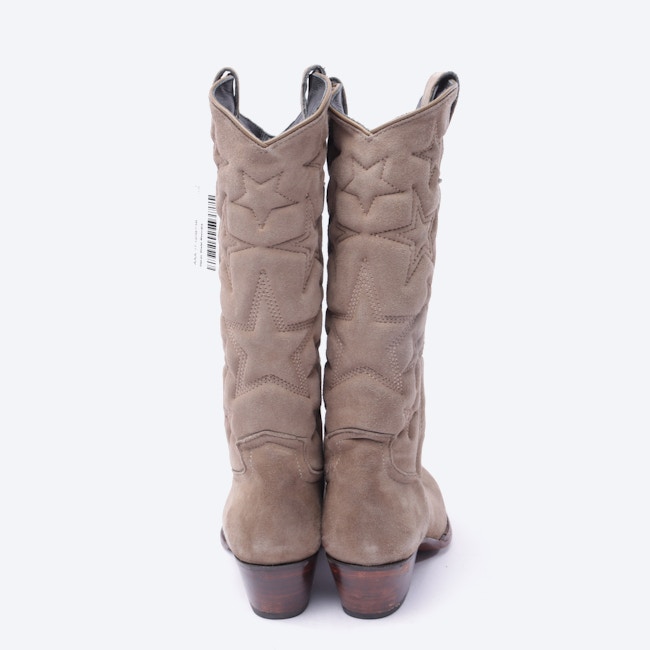 Image 3 of Calf High Boots EUR 36 Light Brown in color Brown | Vite EnVogue