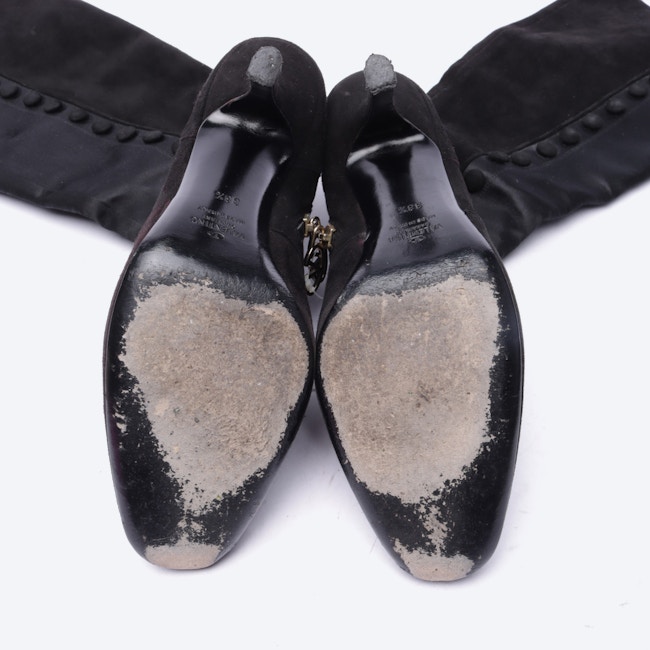 Image 4 of Calf High Boots EUR 38.5 Black in color Black | Vite EnVogue
