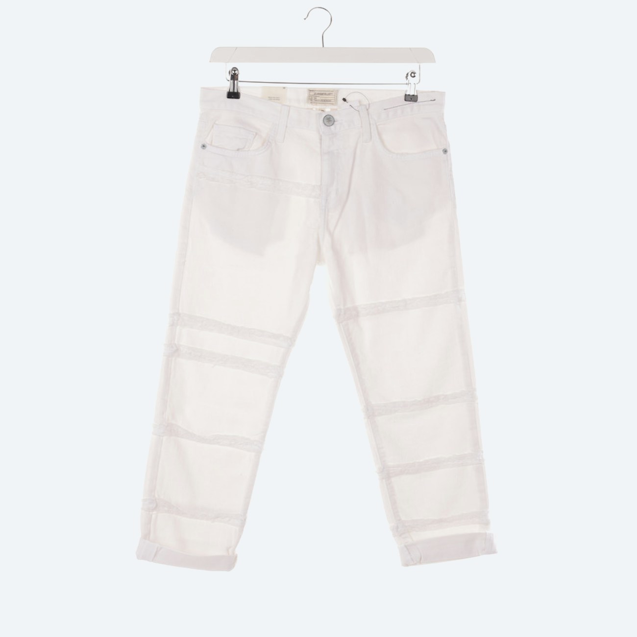 Bild 1 von Jeans Boyfriend W29 Weiß in Farbe Weiß | Vite EnVogue