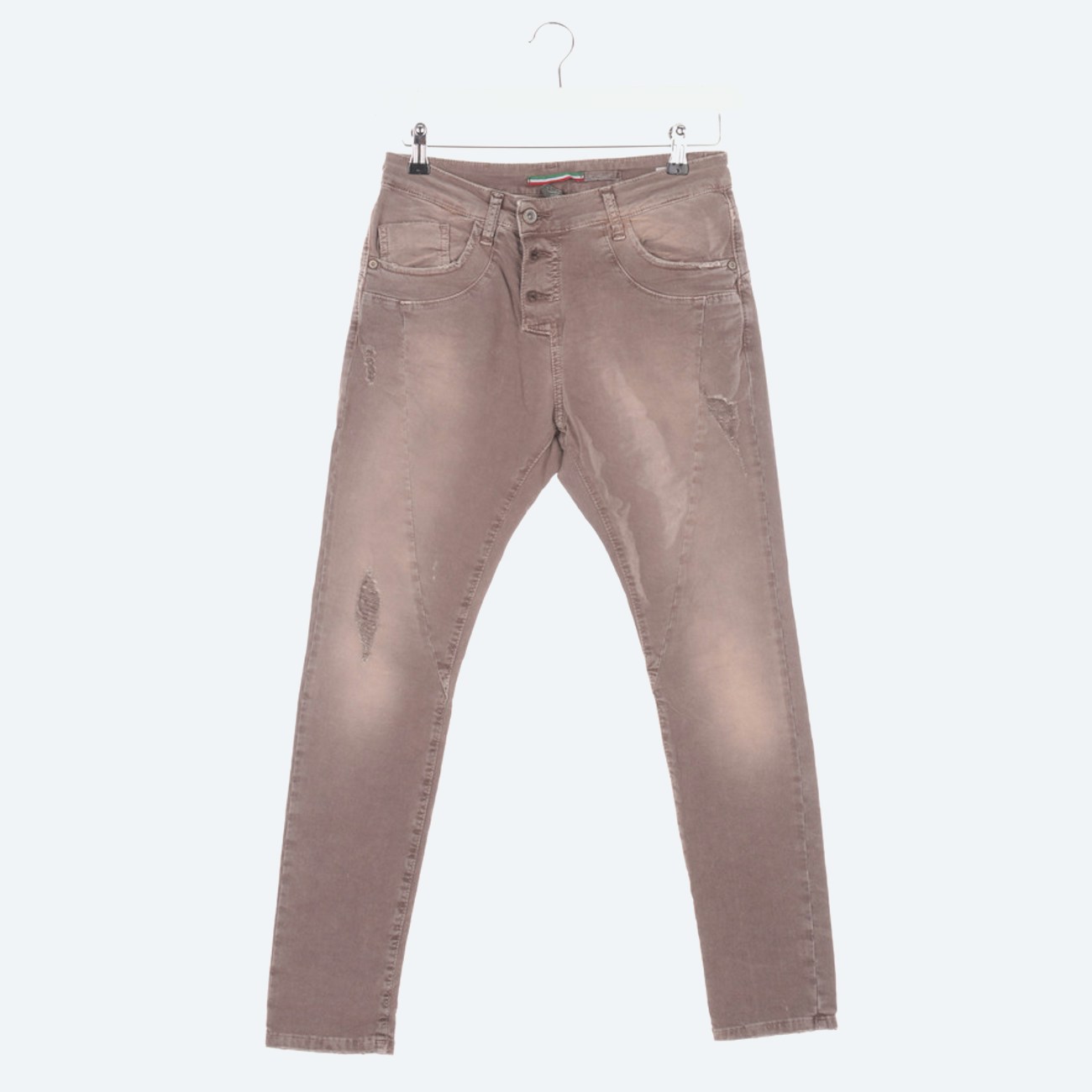 Image 1 of Slim Fit Jeans XS Brown in color Brown | Vite EnVogue