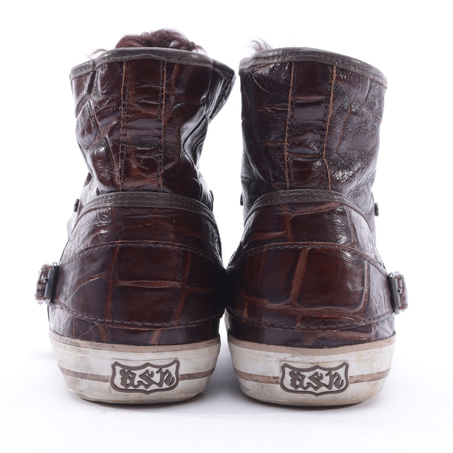 Image 3 of High-Top Sneakers EUR 36 Brown in color Brown | Vite EnVogue