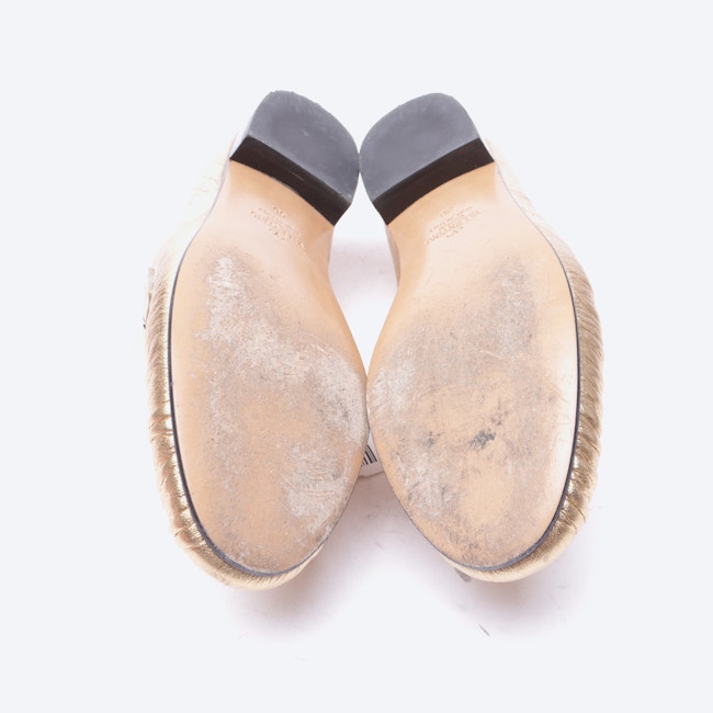 Image 4 of Rockstud Loafers EUR 36 Gold in color Metallic | Vite EnVogue