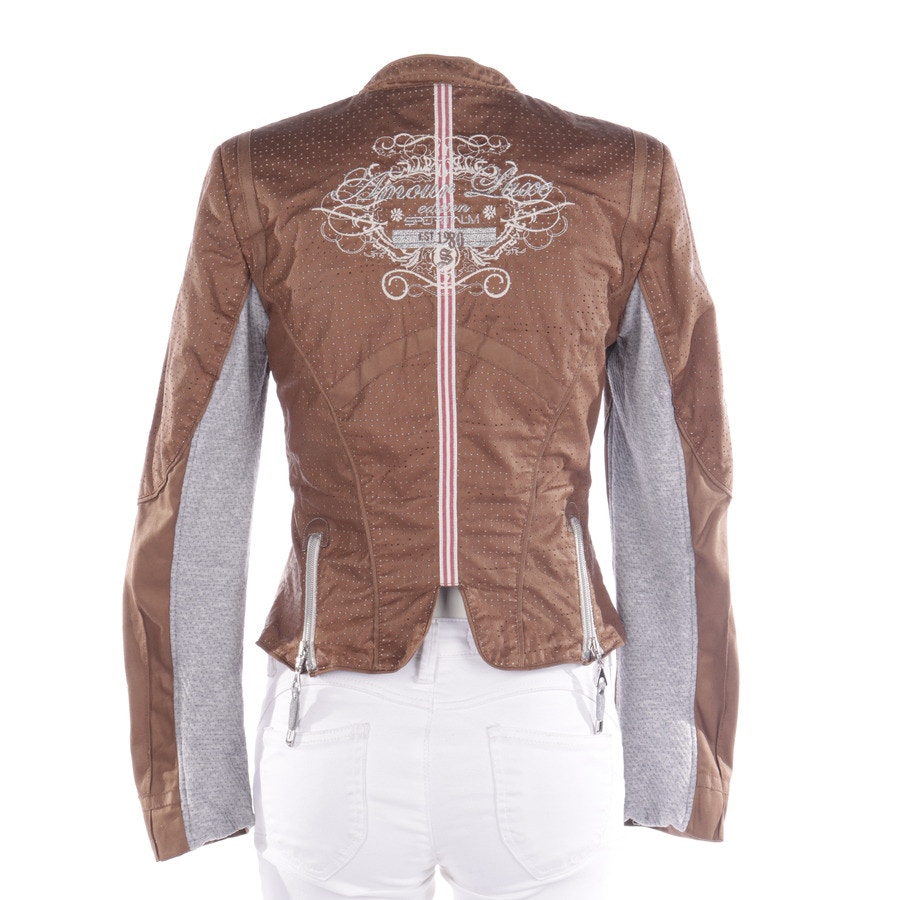 Image 2 of Between-seasons Jacket 34 Brown in color Brown | Vite EnVogue