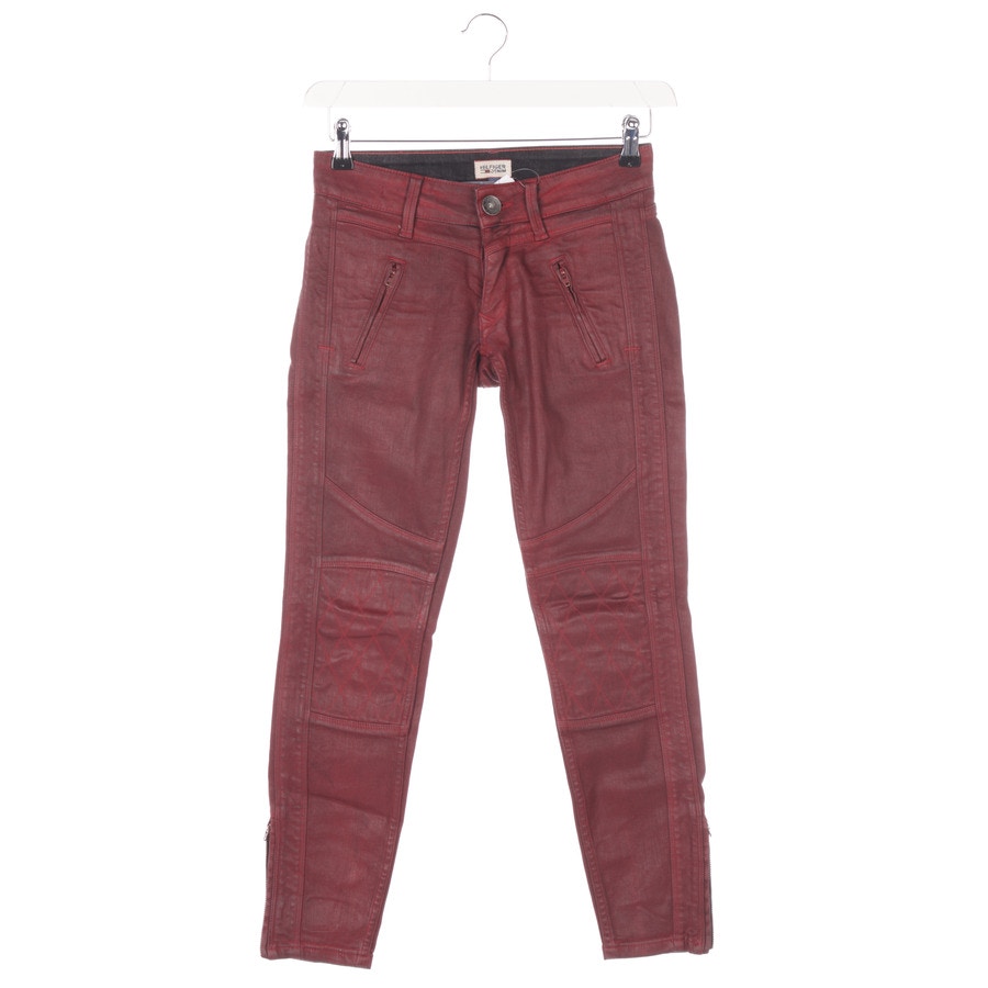 Image 1 of Slim Fit Jeans W25 Dark red in color Red | Vite EnVogue