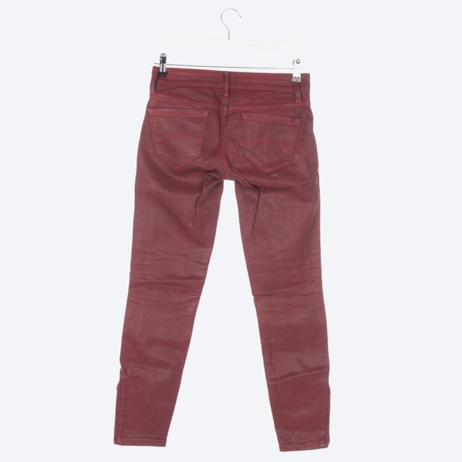 Bild 2 von Slim Fit Jeans W25 Dunkelrot in Farbe Rot | Vite EnVogue