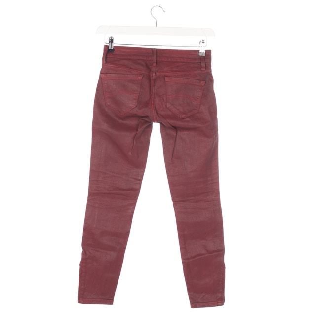 Slim Fit Jeans W25 Dunkelrot | Vite EnVogue