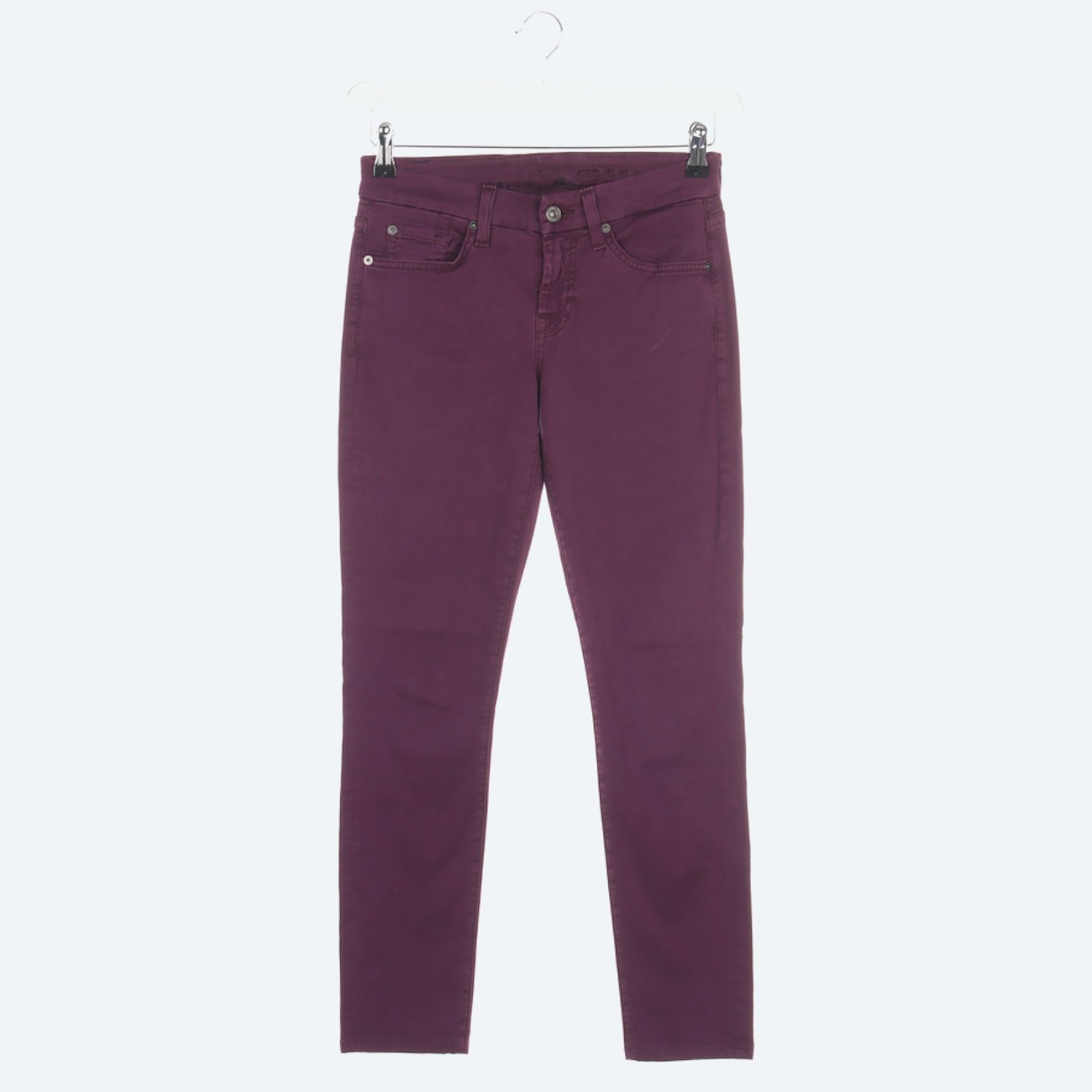 Image 1 of Slim Fit Jeans W24 Purple in color Purple | Vite EnVogue