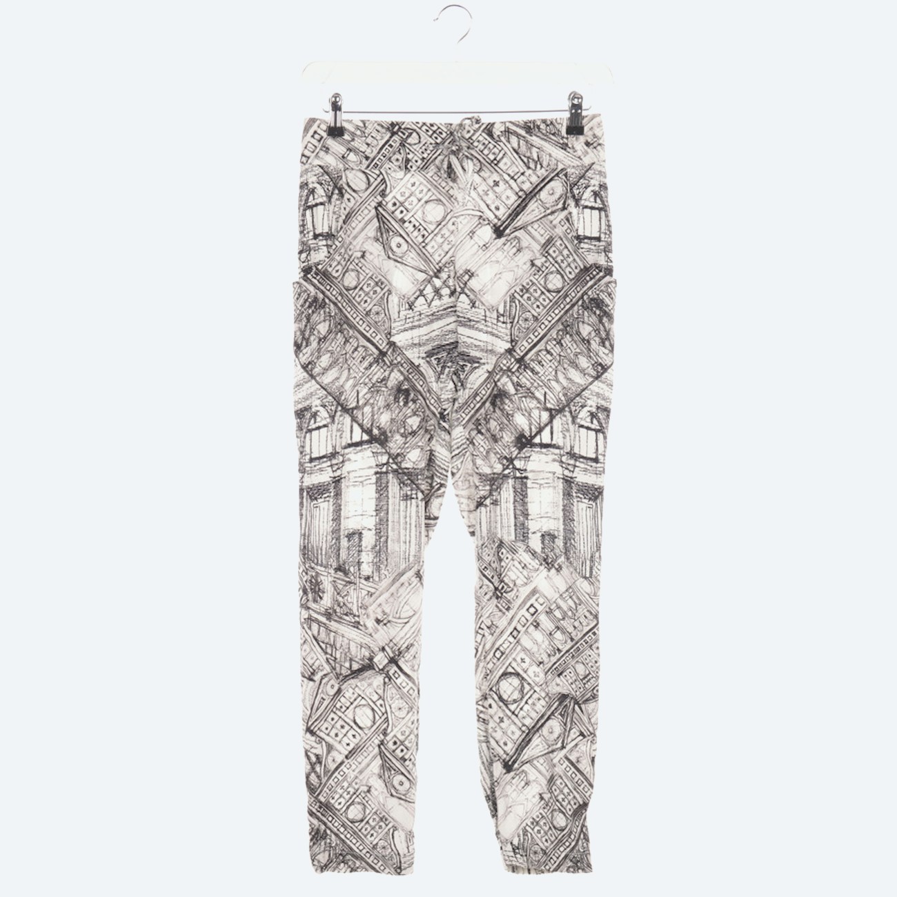 Image 1 of Trousers S Off white in color White | Vite EnVogue