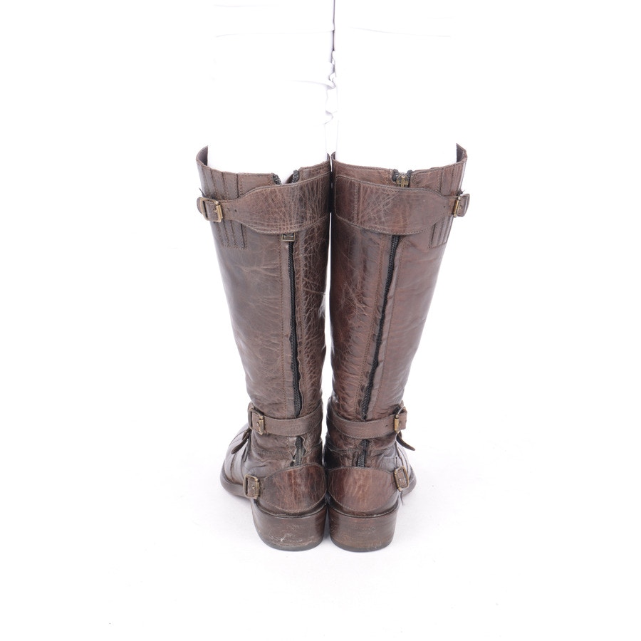 Image 3 of Trialmaster Knee High Boots EUR 37 Brown in color Brown | Vite EnVogue