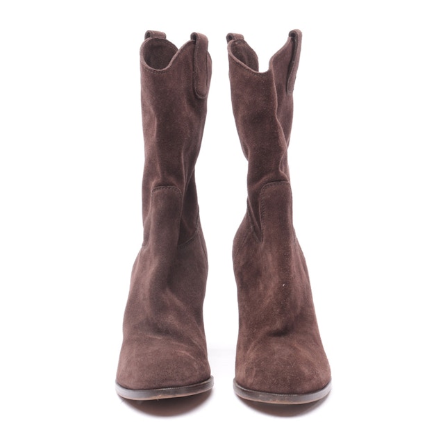 Calf High Boots EUR 37.5 Brown | Vite EnVogue