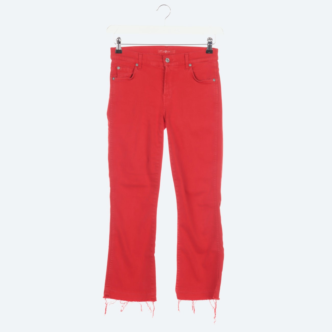 Image 1 of Slim Fit Jeans W25 Red in color Red | Vite EnVogue