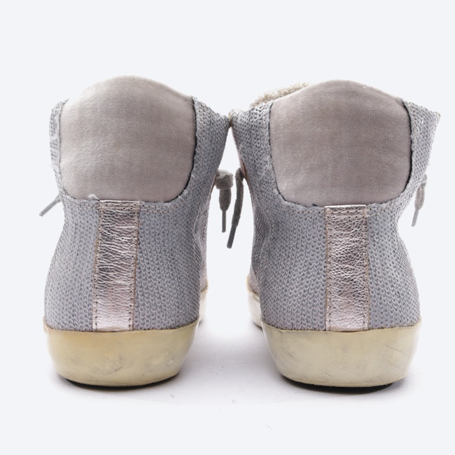 Image 3 of High-Top Sneakers EUR 36 Silver in color Metallic | Vite EnVogue