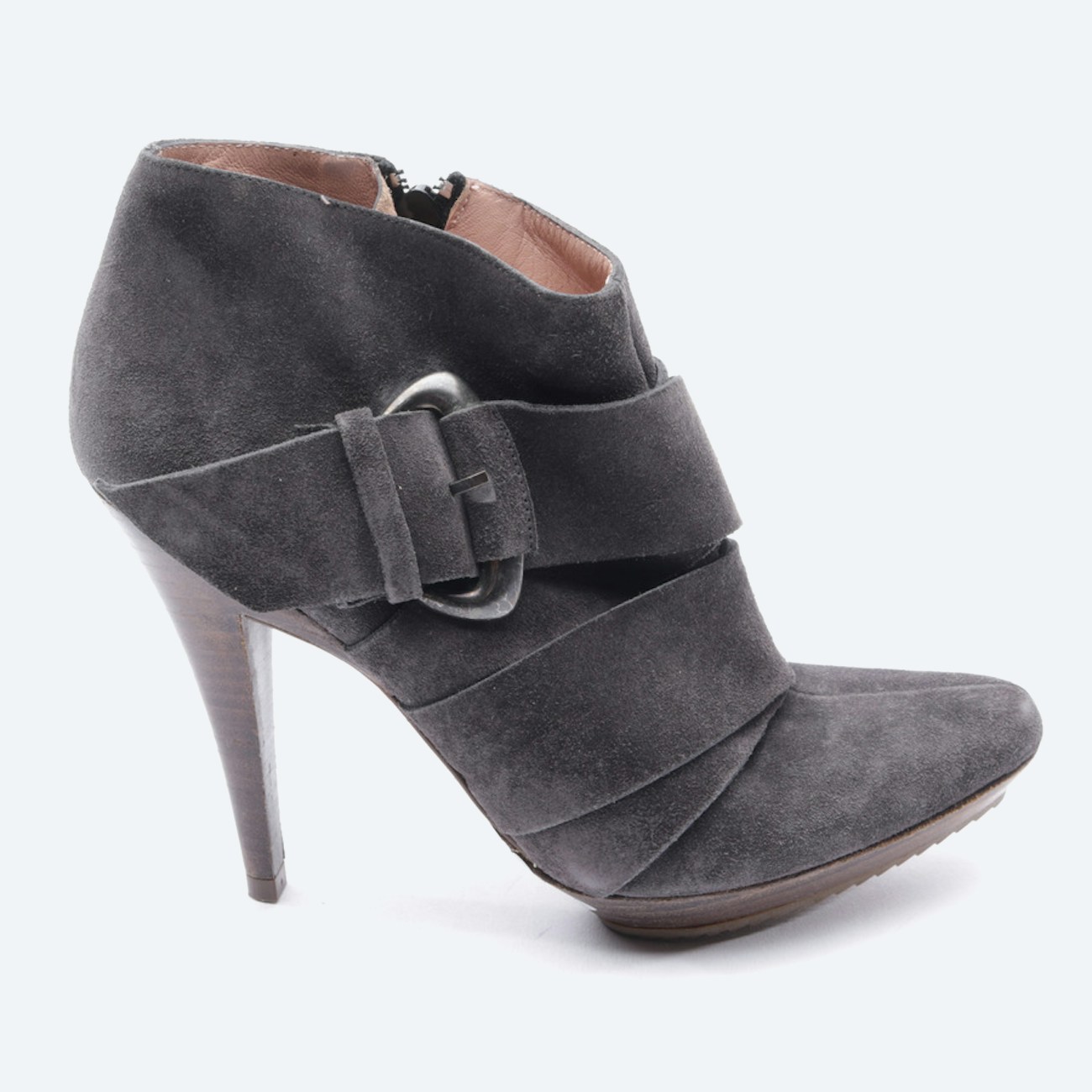 Image 1 of Ankle Boots EUR 38.5 Dark Gray in color Gray | Vite EnVogue