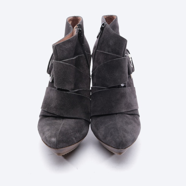 Image 2 of Ankle Boots EUR 38.5 Dark Gray in color Gray | Vite EnVogue