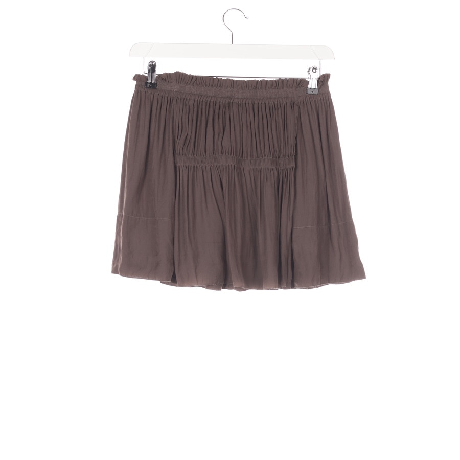 Image 2 of Pleated Skirts 36 Brown in color Brown | Vite EnVogue
