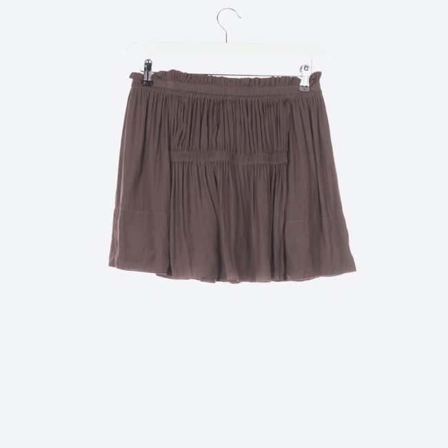 Image 2 of Pleated Skirts 36 Brown in color Brown | Vite EnVogue