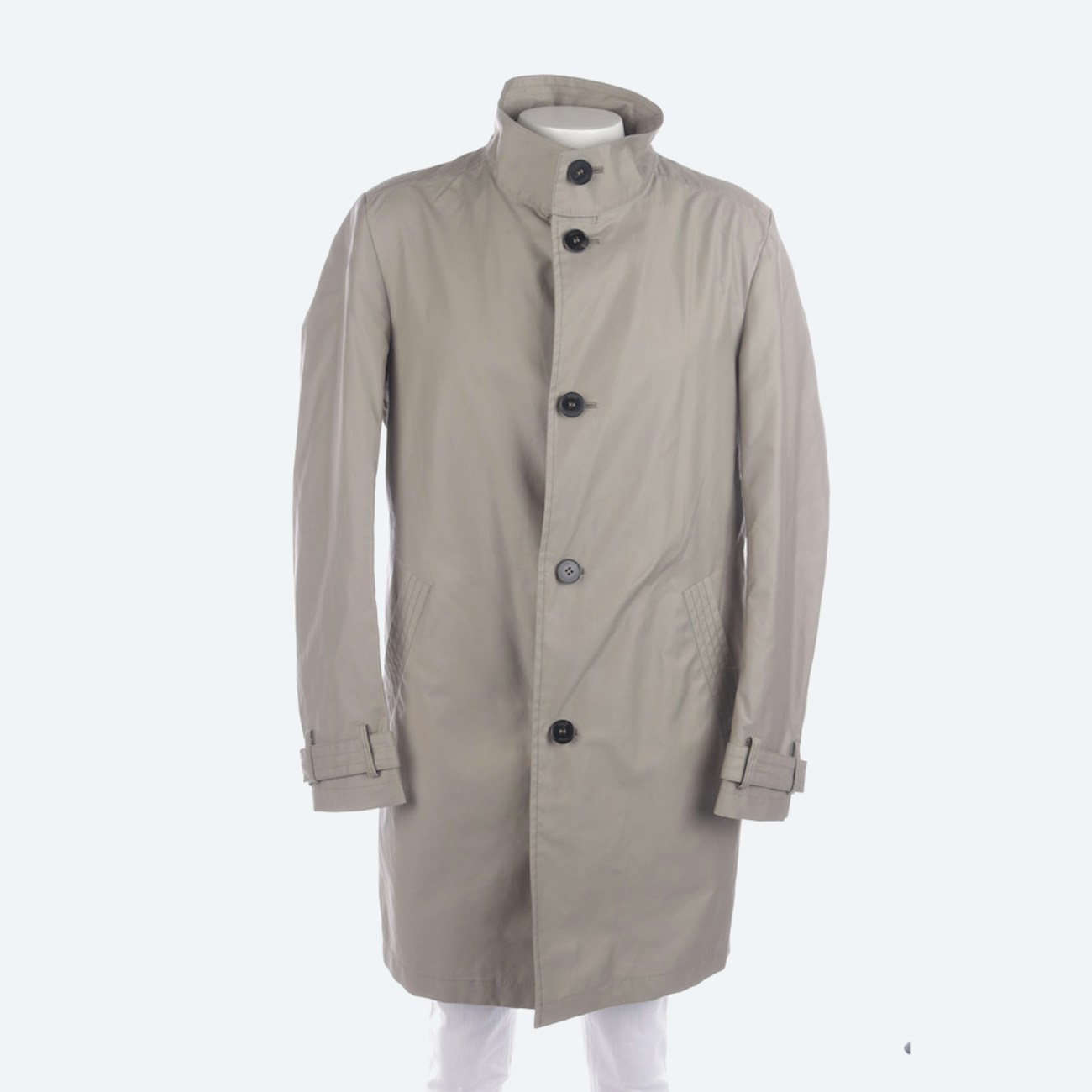 Image 1 of Between-seasons Jacket 50 Beige in color White | Vite EnVogue