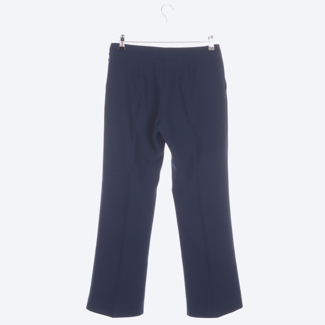 Image 2 of Pleated Trousers 36 Darkblue in color Blue | Vite EnVogue
