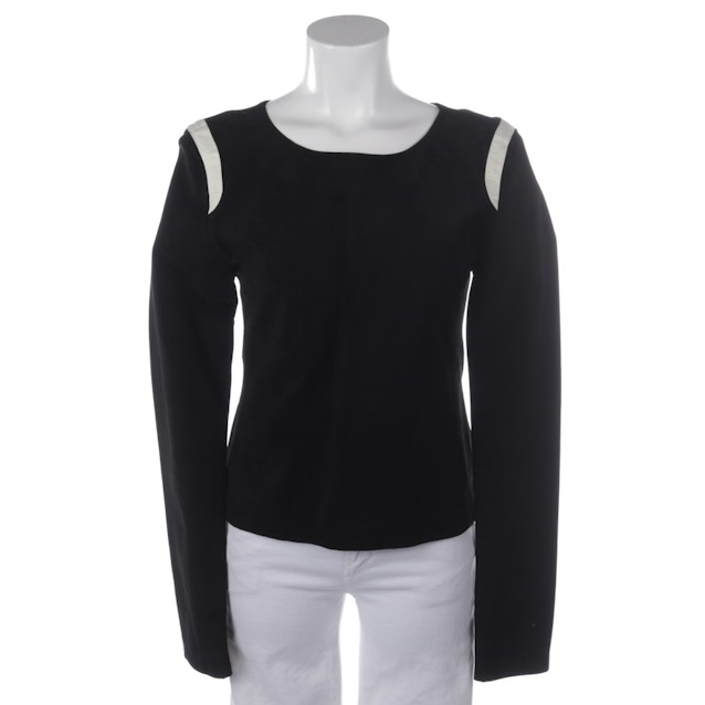 Image 1 of Leather Sweatshirt XS Black | Vite EnVogue
