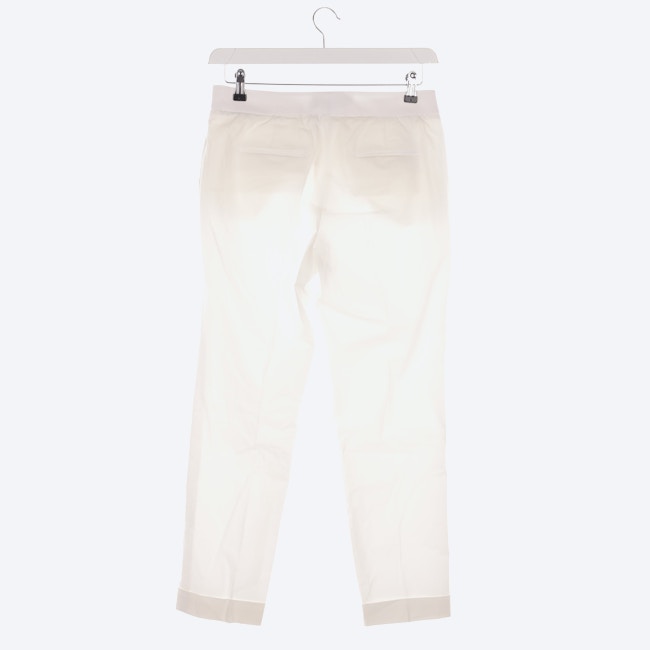 Image 2 of Trousers 42 Ivory in color White | Vite EnVogue
